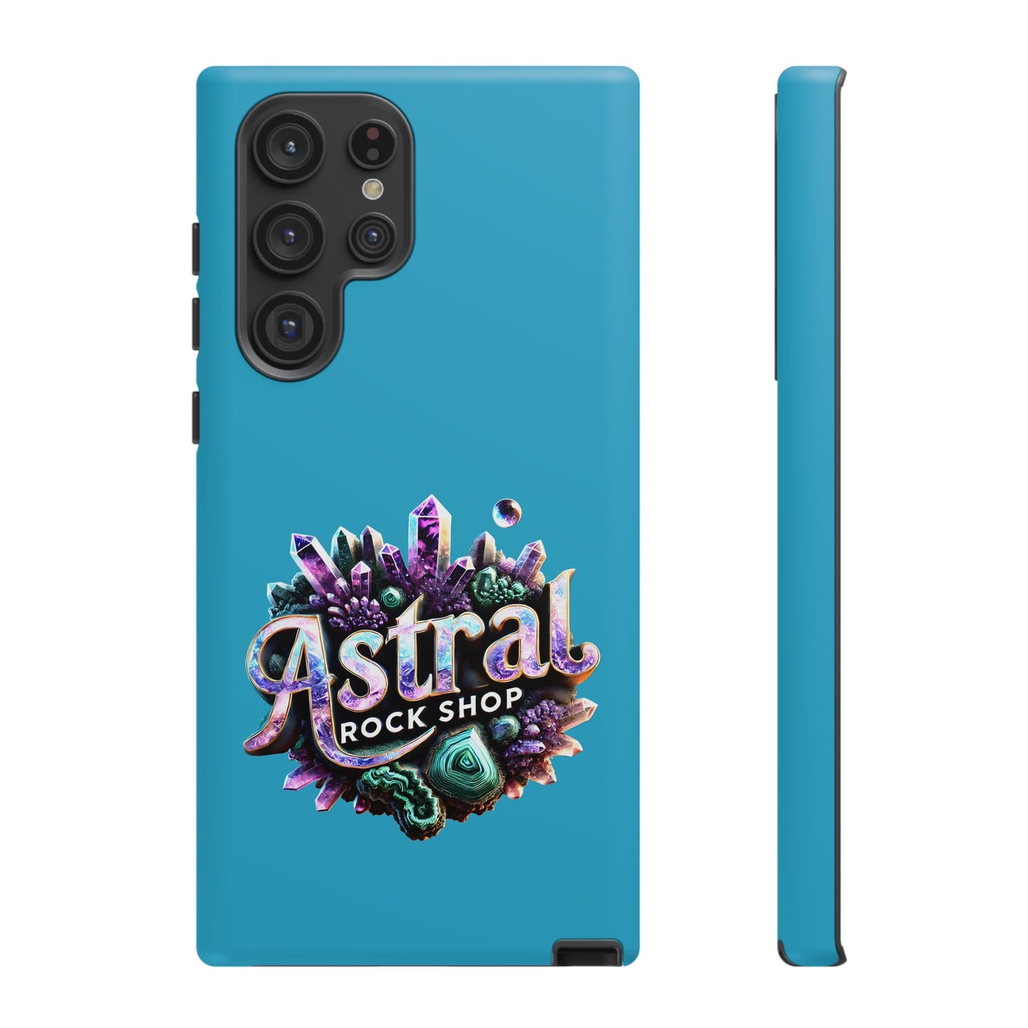 Astral Rock Shop Phone Case - Crystal & Geode Design, Tough Phone Cover, Unique Phone Accessory, Gift for Geology Lovers, Custom Phone [...]