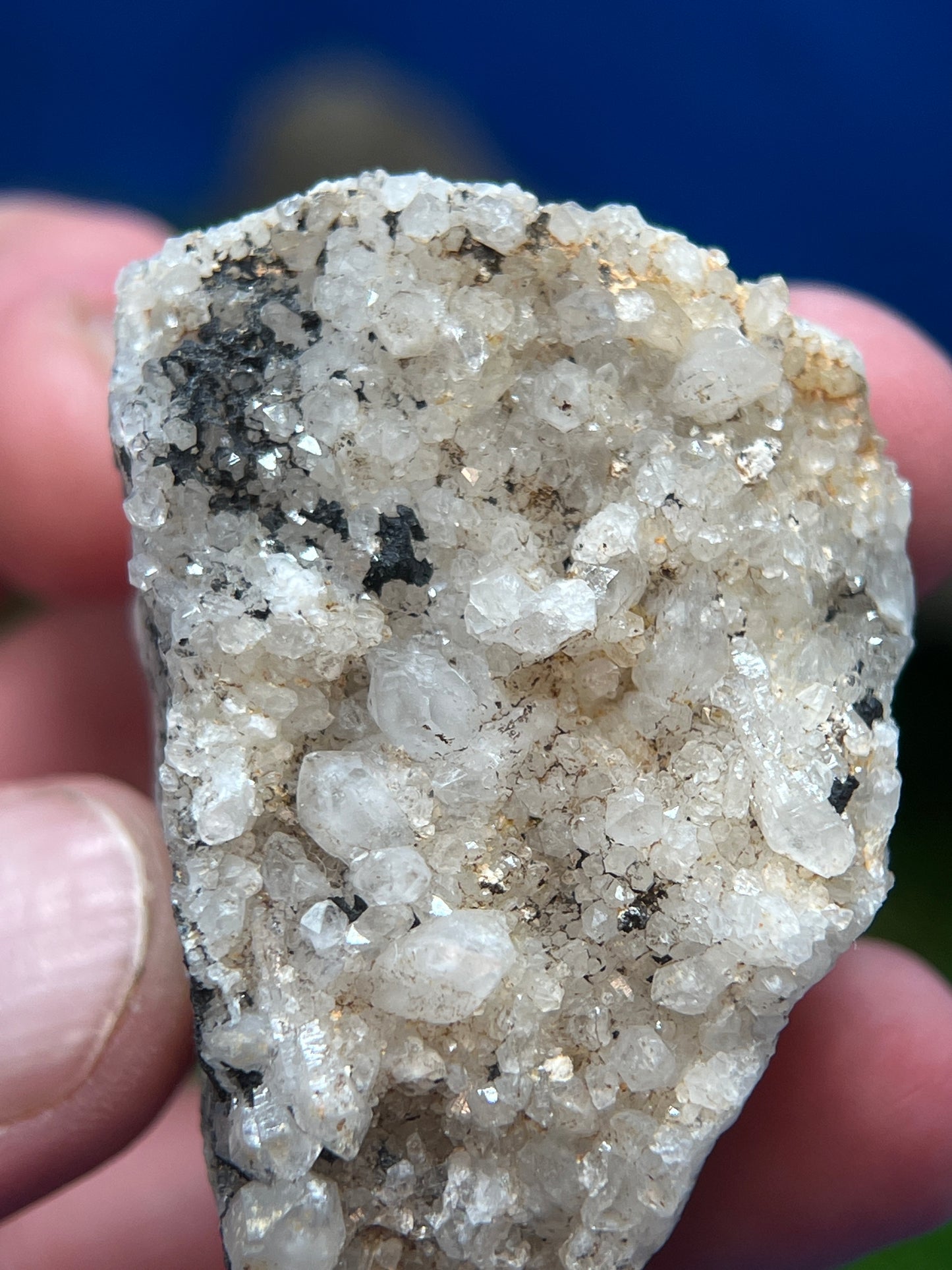 Quartz with Manganese from Diamond Hill Mine