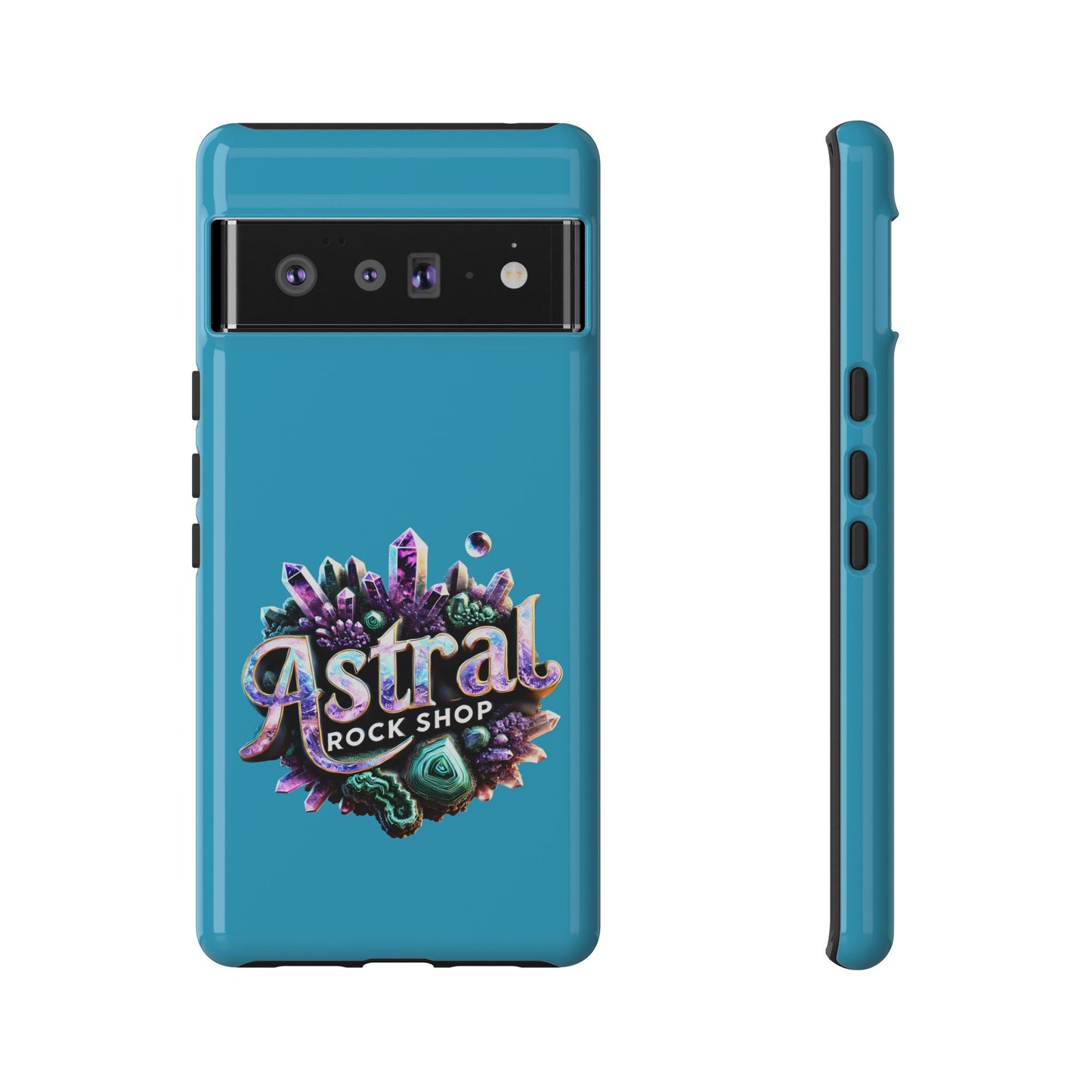 Astral Rock Shop Phone Case - Crystal & Geode Design, Tough Phone Cover, Unique Phone Accessory, Gift for Geology Lovers, Custom Phone [...]