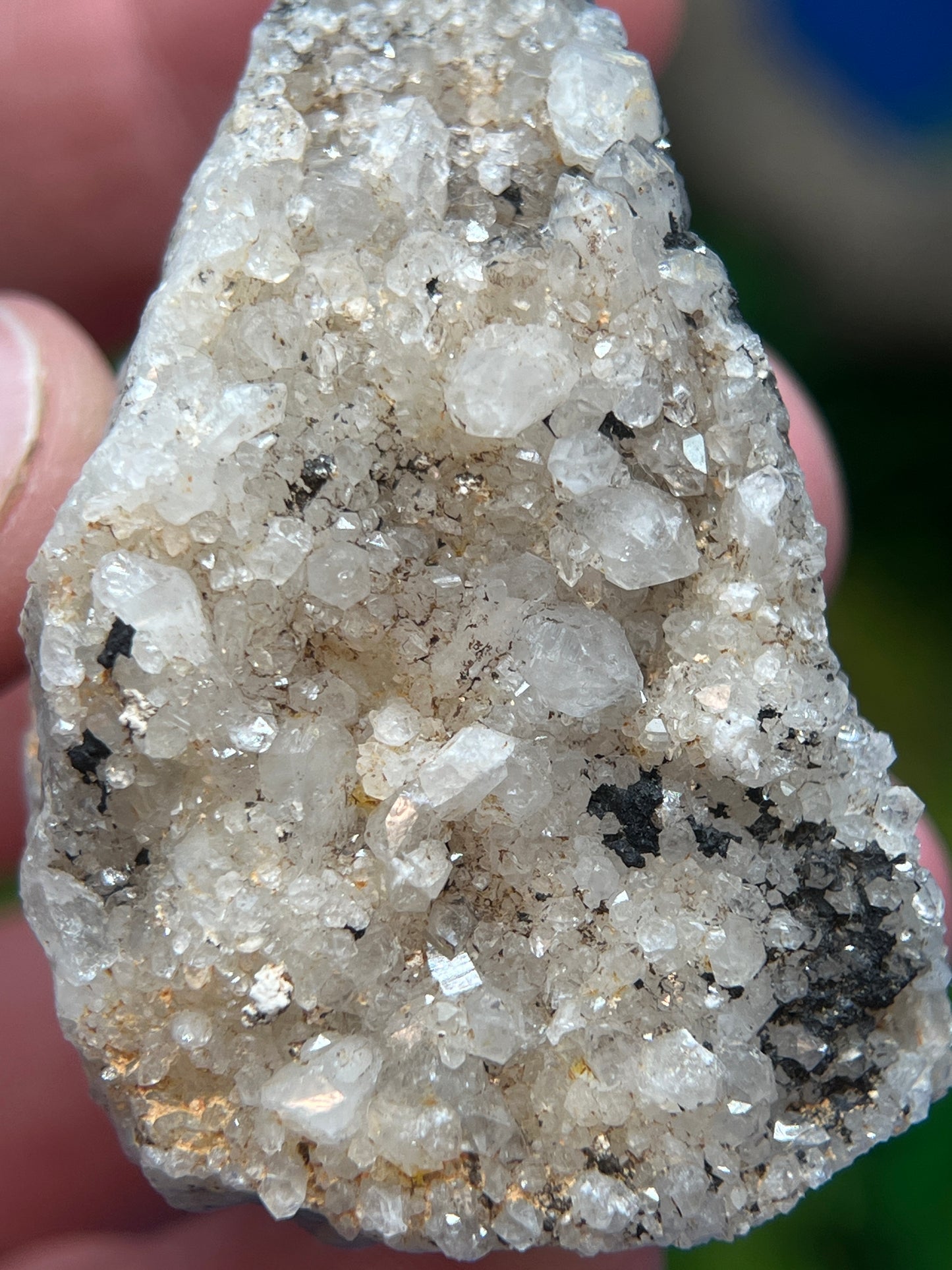 Quartz with Manganese from Diamond Hill Mine