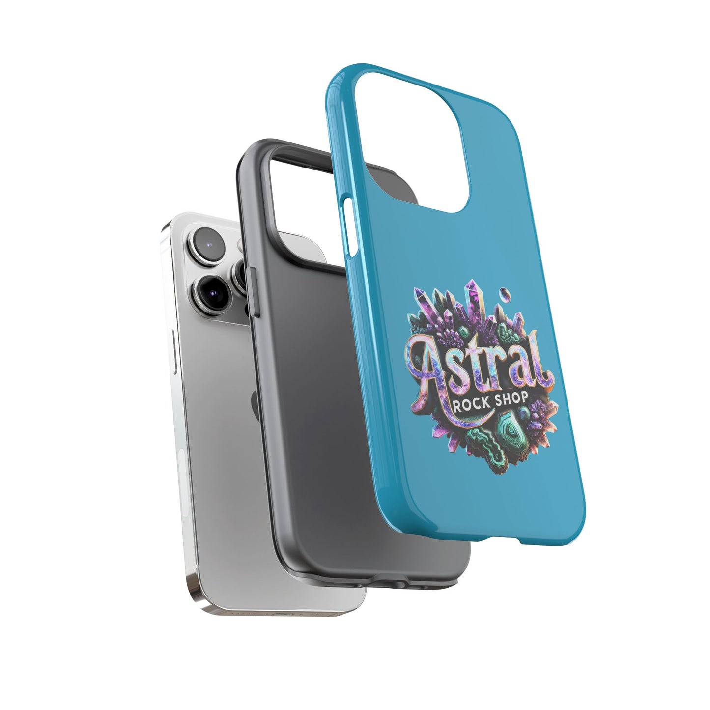 Astral Rock Shop Phone Case - Crystal & Geode Design, Tough Phone Cover, Unique Phone Accessory, Gift for Geology Lovers, Custom Phone [...]