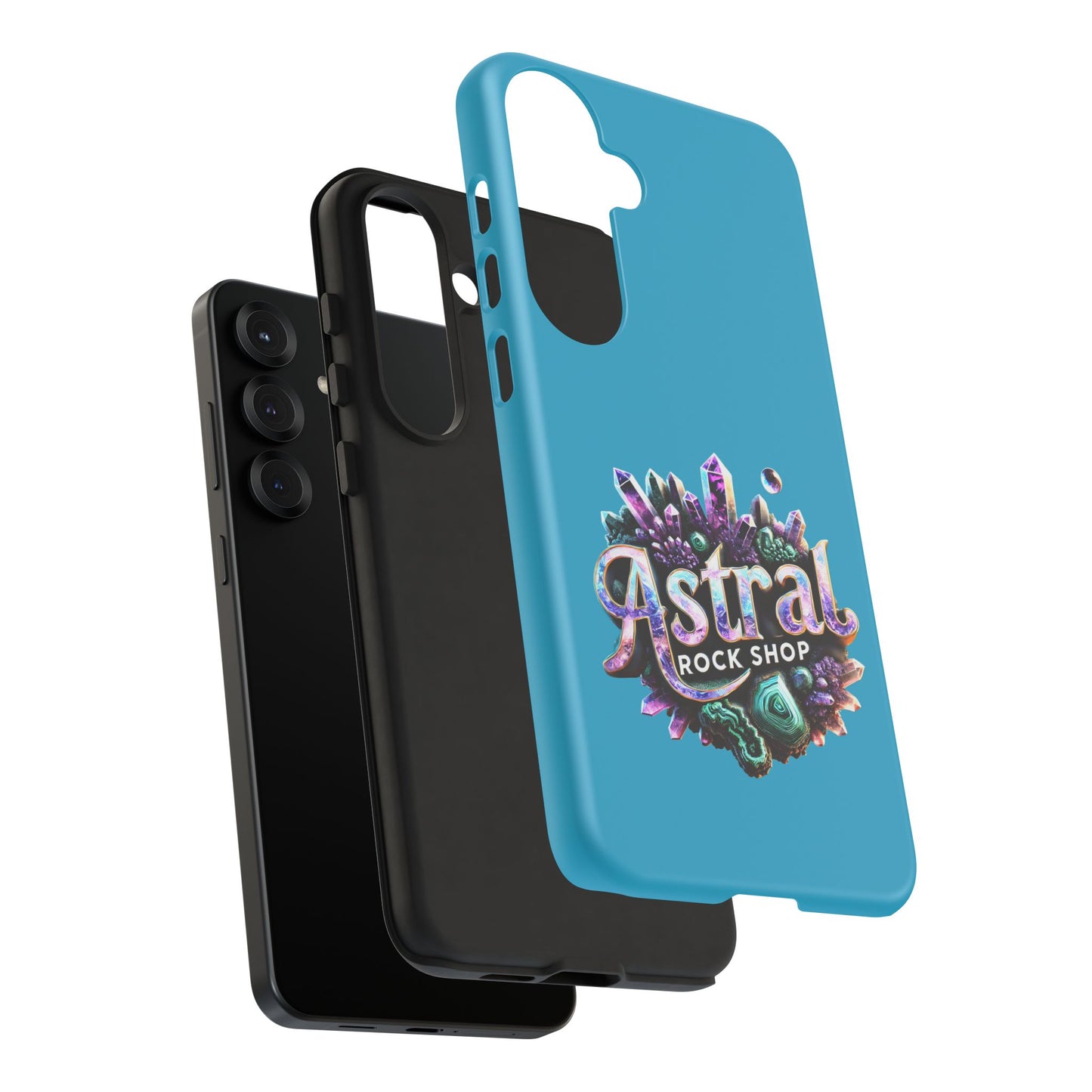 Astral Rock Shop Phone Case - Crystal & Geode Design, Tough Phone Cover, Unique Phone Accessory, Gift for Geology Lovers, Custom Phone [...]