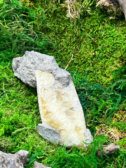 Natural Calcite Crystal from Santa Eulalia, Mexico