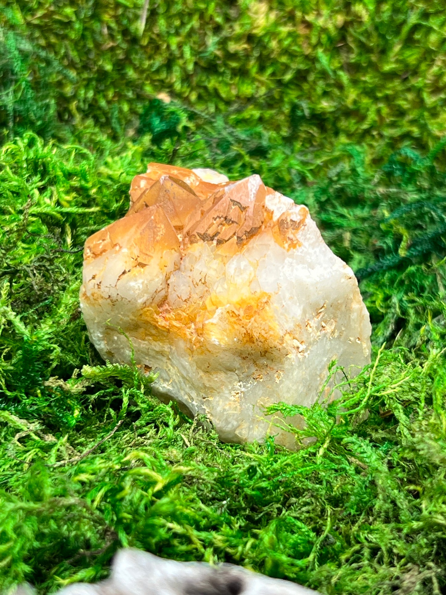 Quartz with Iron from Diamond Hill Mine