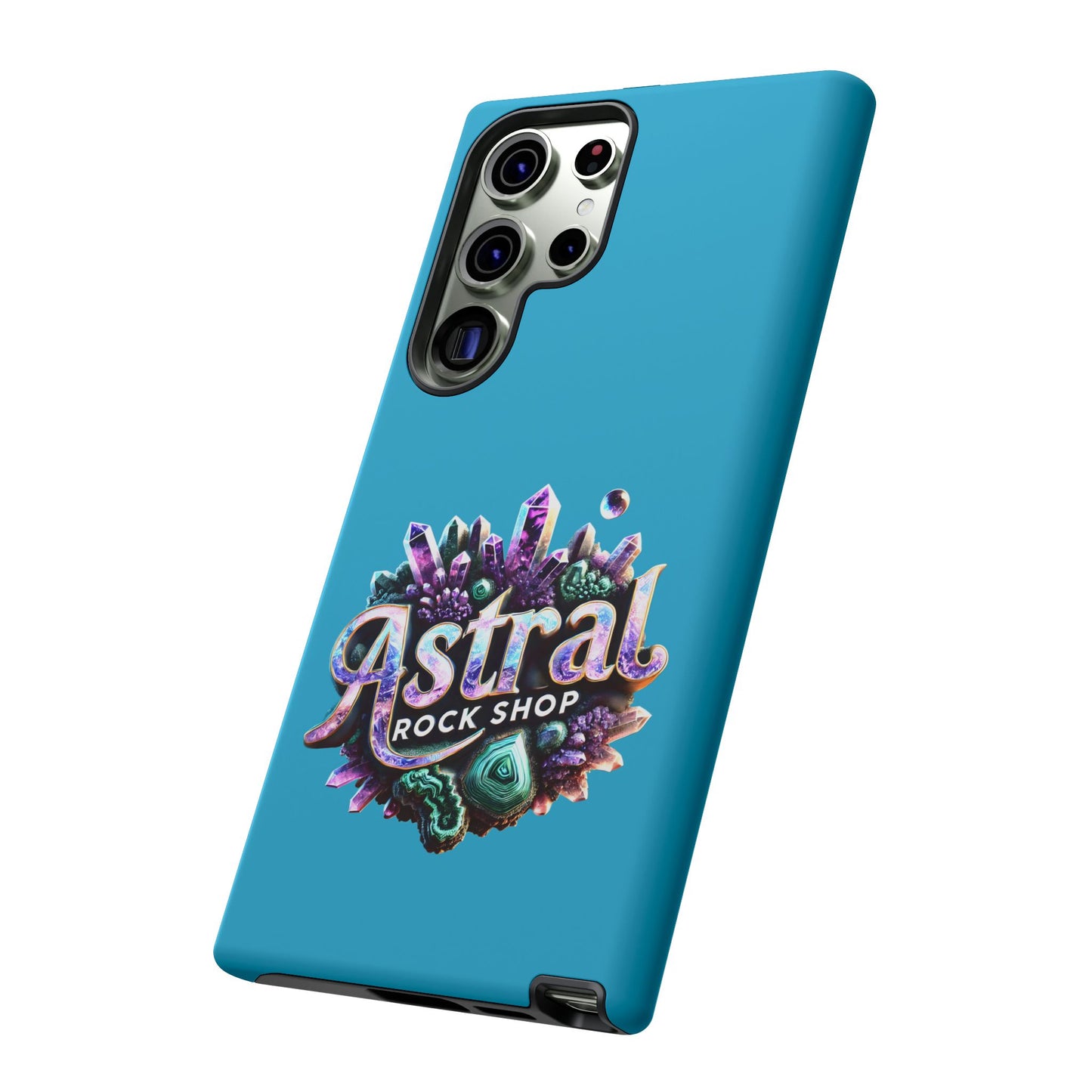 Astral Rock Shop Phone Case - Crystal & Geode Design, Tough Phone Cover, Unique Phone Accessory, Gift for Geology Lovers, Custom Phone [...]