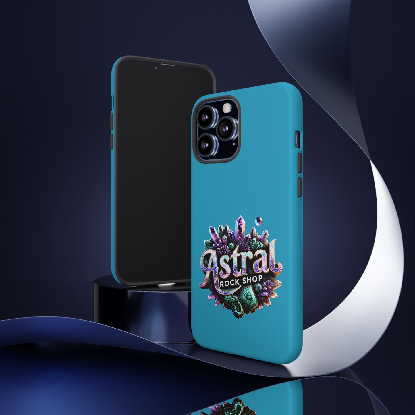 Astral Rock Shop Phone Case - Crystal & Geode Design, Tough Phone Cover, Unique Phone Accessory, Gift for Geology Lovers, Custom Phone [...]
