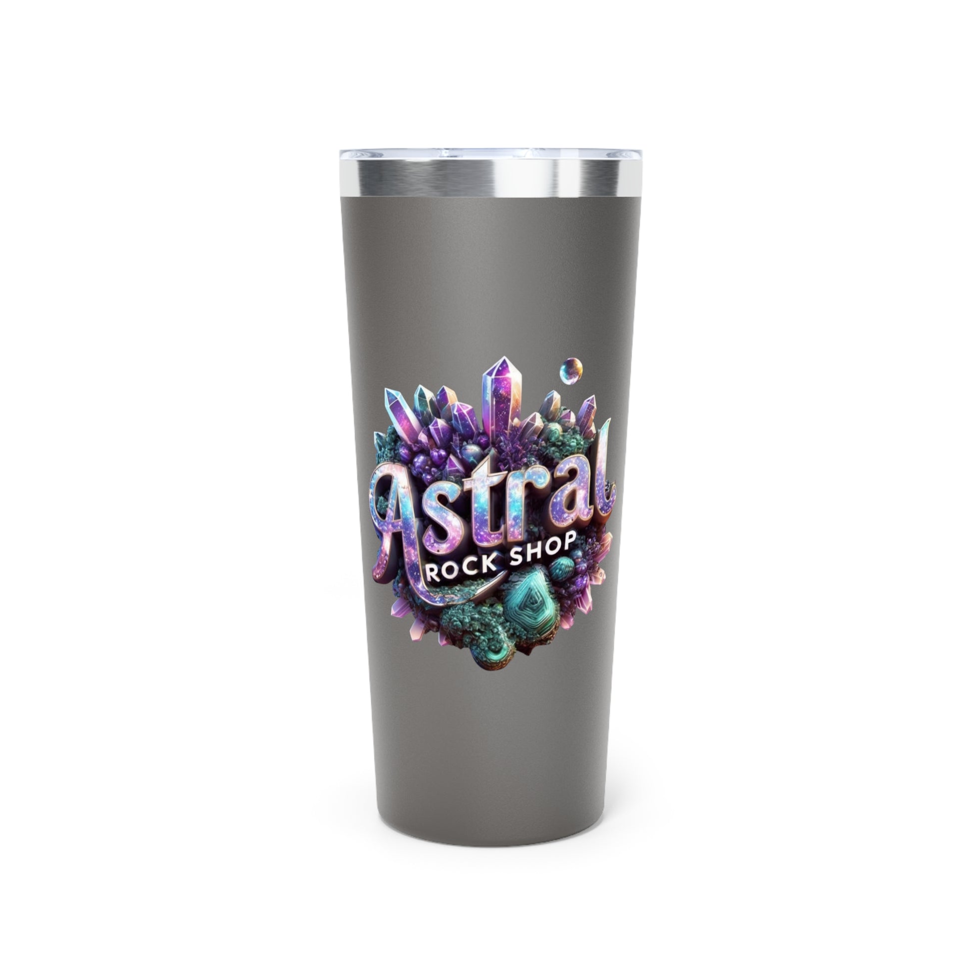 Copper Vacuum Insulated Tumbler, 22oz 22oz Gray