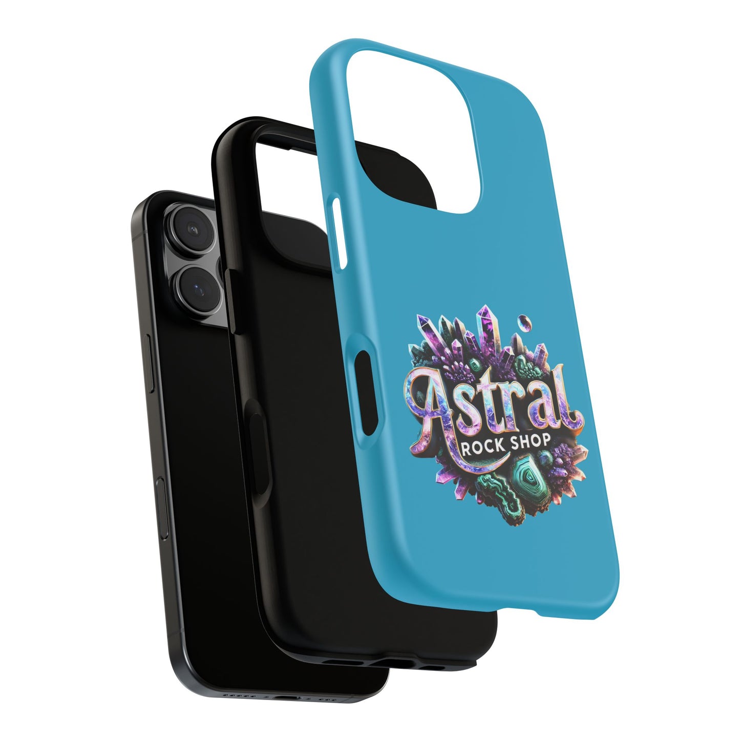Astral Rock Shop Phone Case - Crystal & Geode Design, Tough Phone Cover, Unique Phone Accessory, Gift for Geology Lovers, Custom Phone [...]
