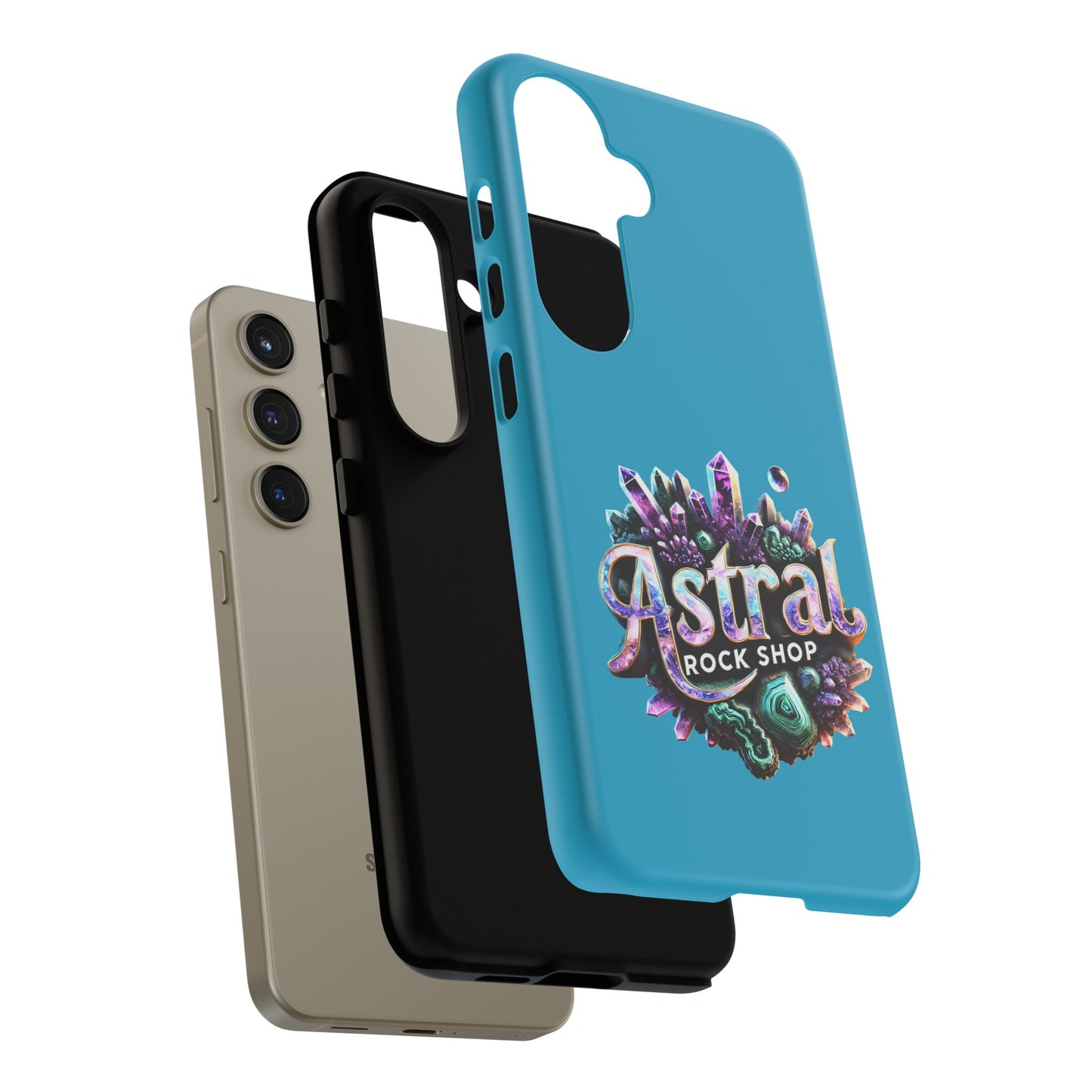 Astral Rock Shop Phone Case - Crystal & Geode Design, Tough Phone Cover, Unique Phone Accessory, Gift for Geology Lovers, Custom Phone [...]