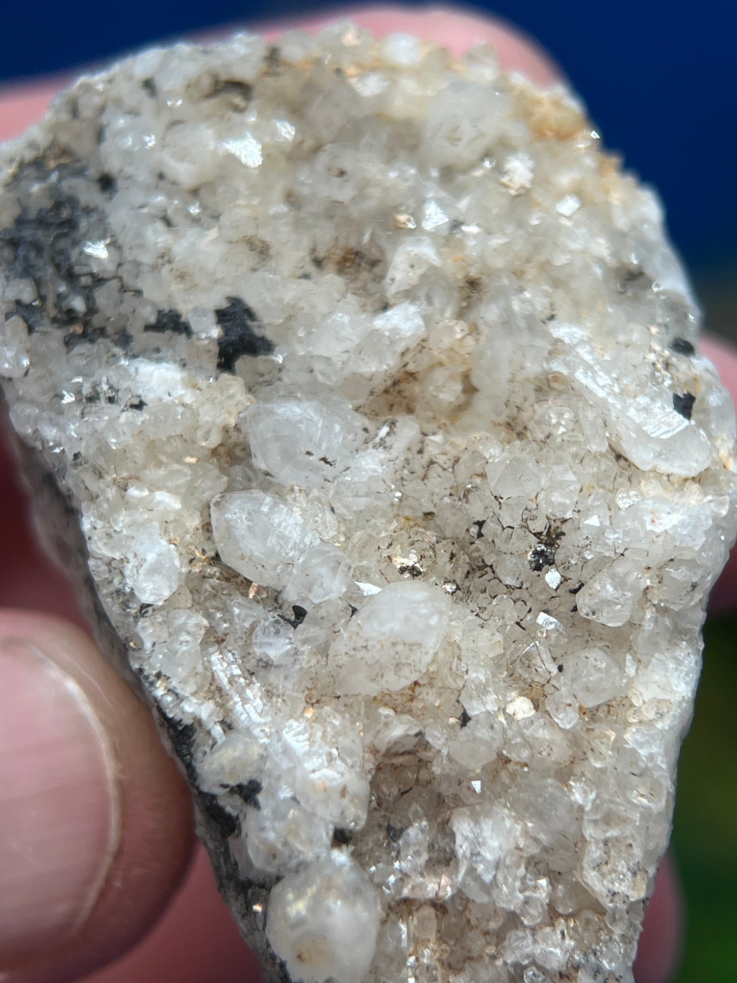 Quartz with Manganese from Diamond Hill Mine