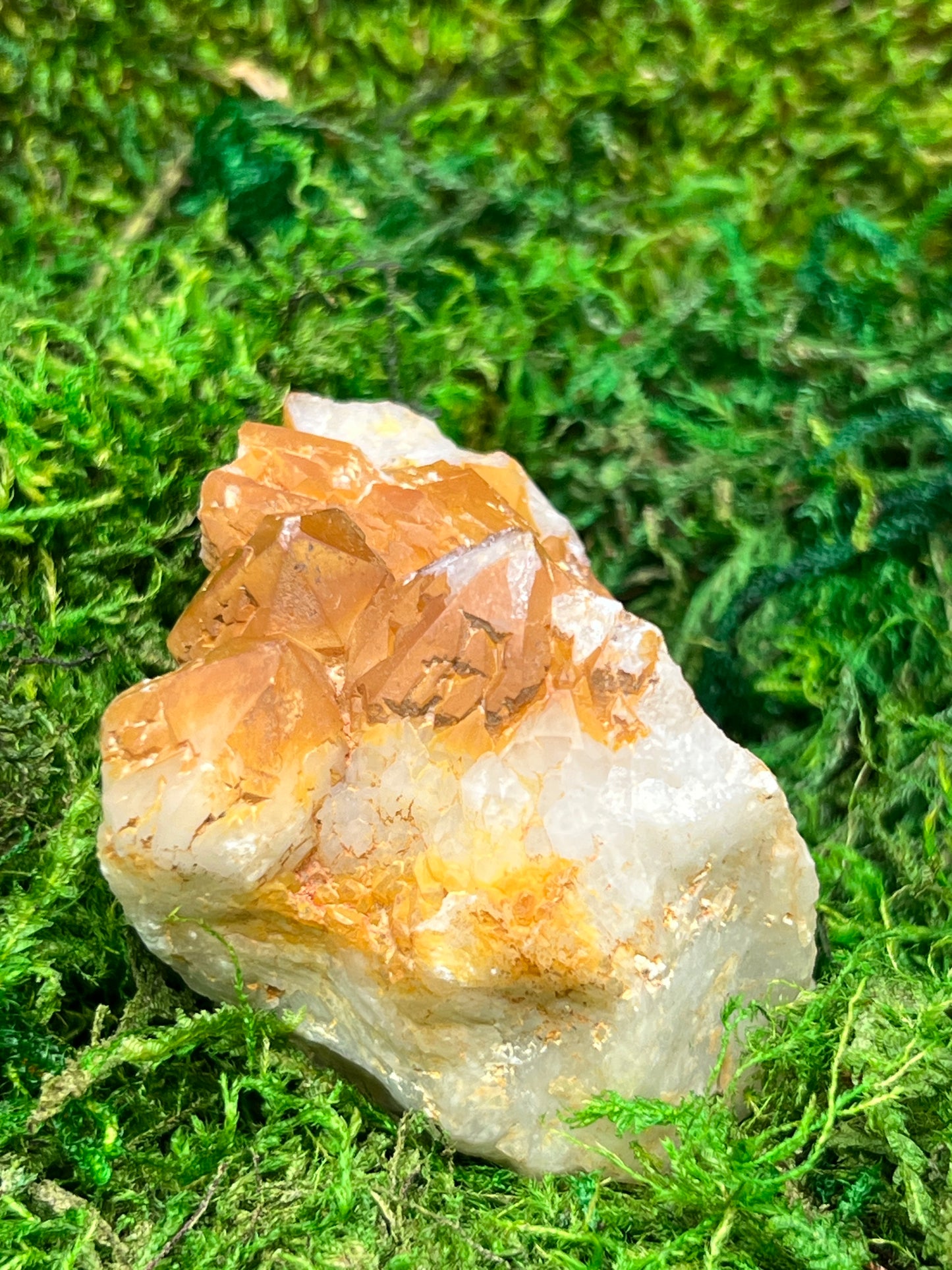 Quartz with Iron from Diamond Hill Mine