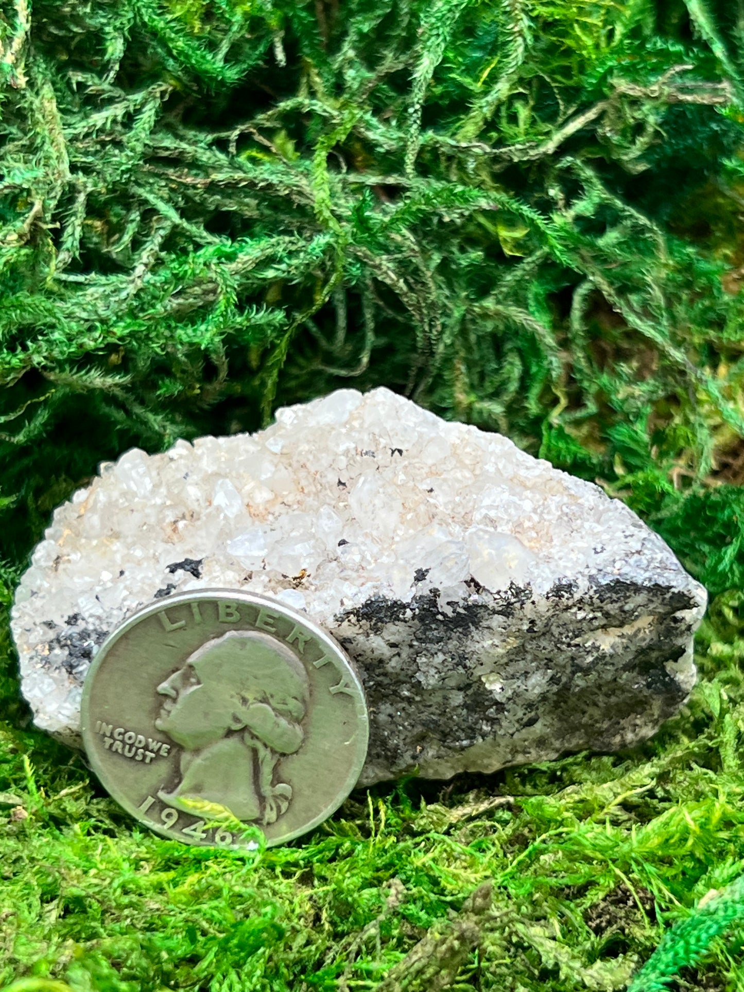 Quartz with Manganese from Diamond Hill Mine