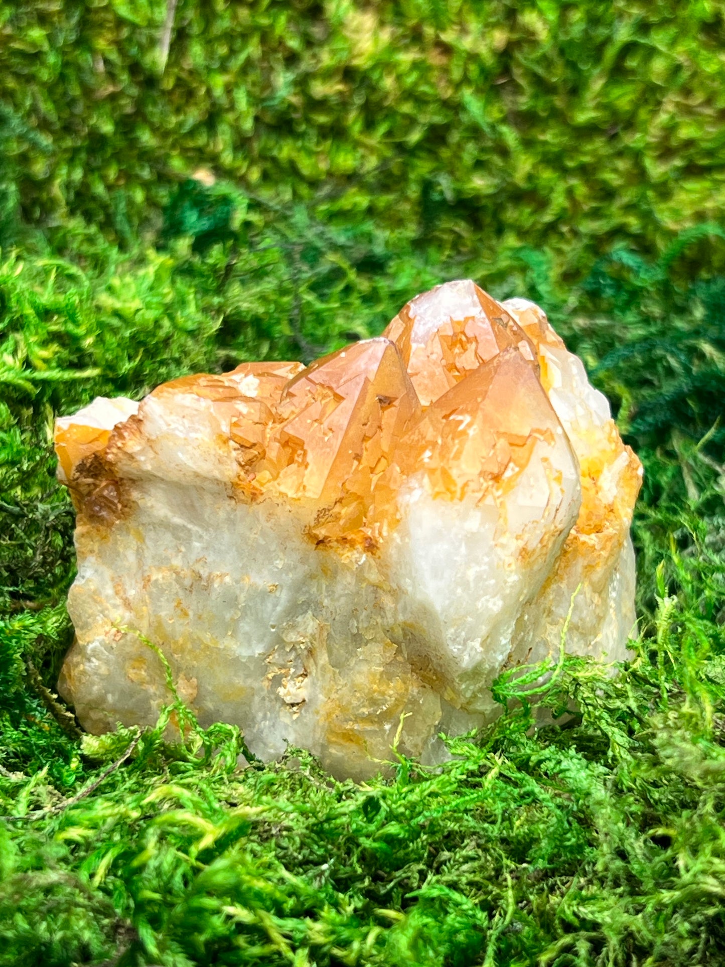 Quartz with Iron from Diamond Hill Mine