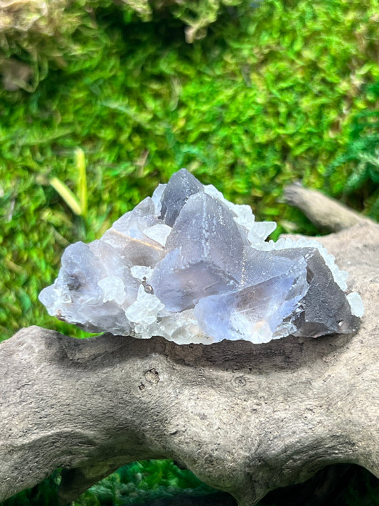 Fluorite with Calcite - Balochistan Specimen