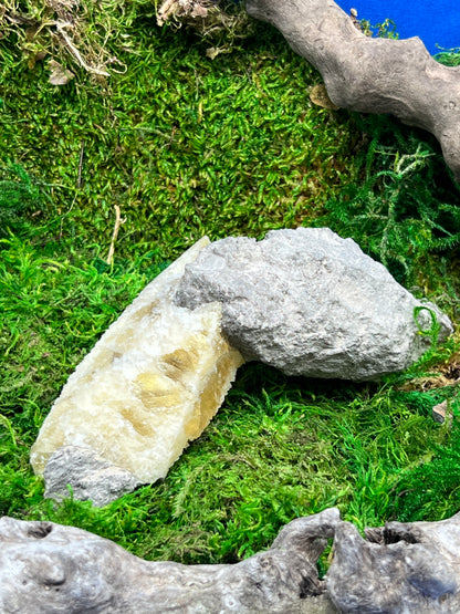 Natural Calcite Crystal from Santa Eulalia, Mexico