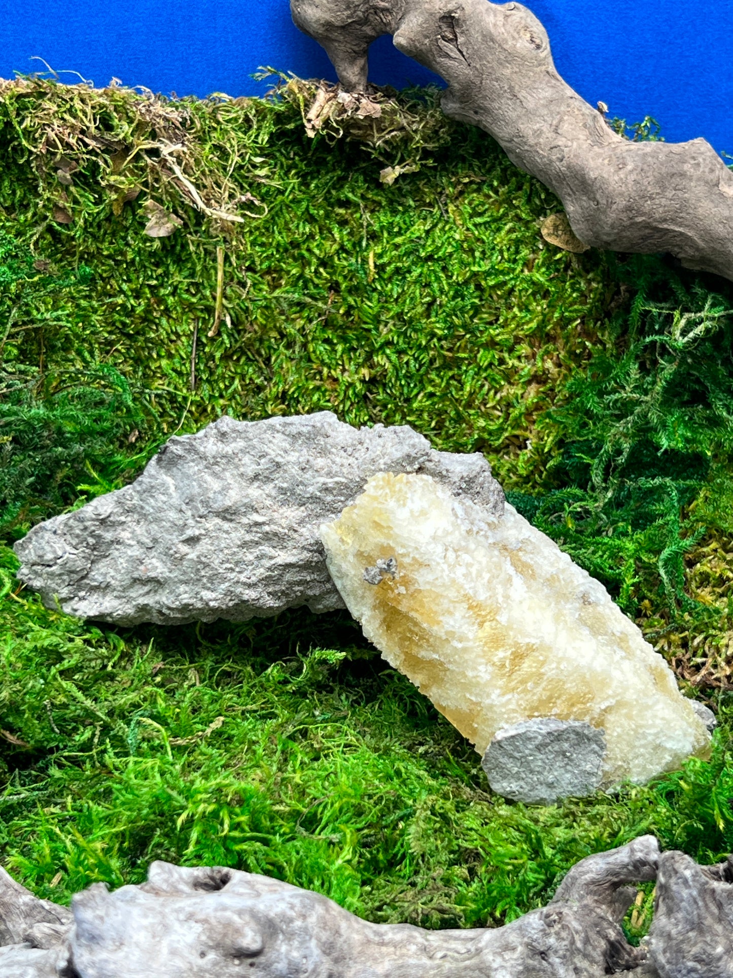 Natural Calcite Crystal from Santa Eulalia, Mexico