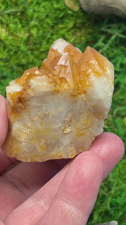 Quartz with Iron from Diamond Hill Mine